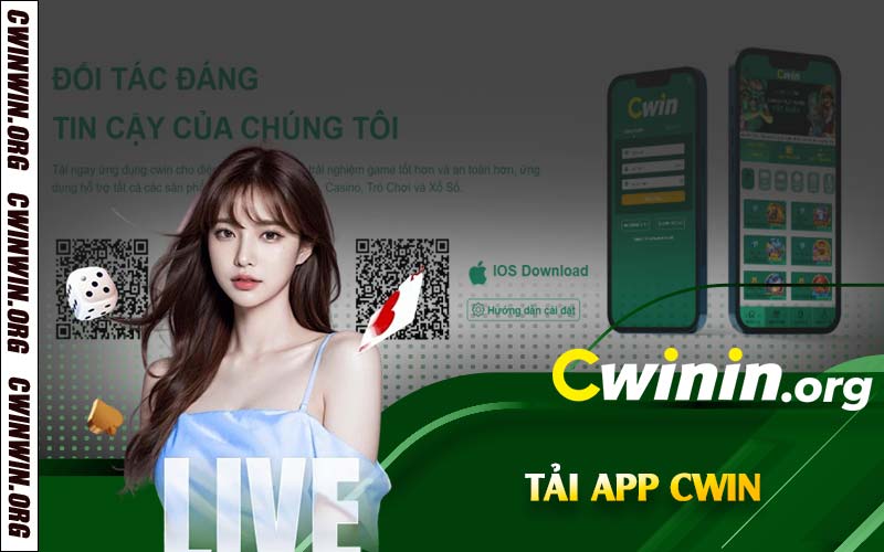 Trải nghiệm mượt mà trên điện thoại bằng app Cwin